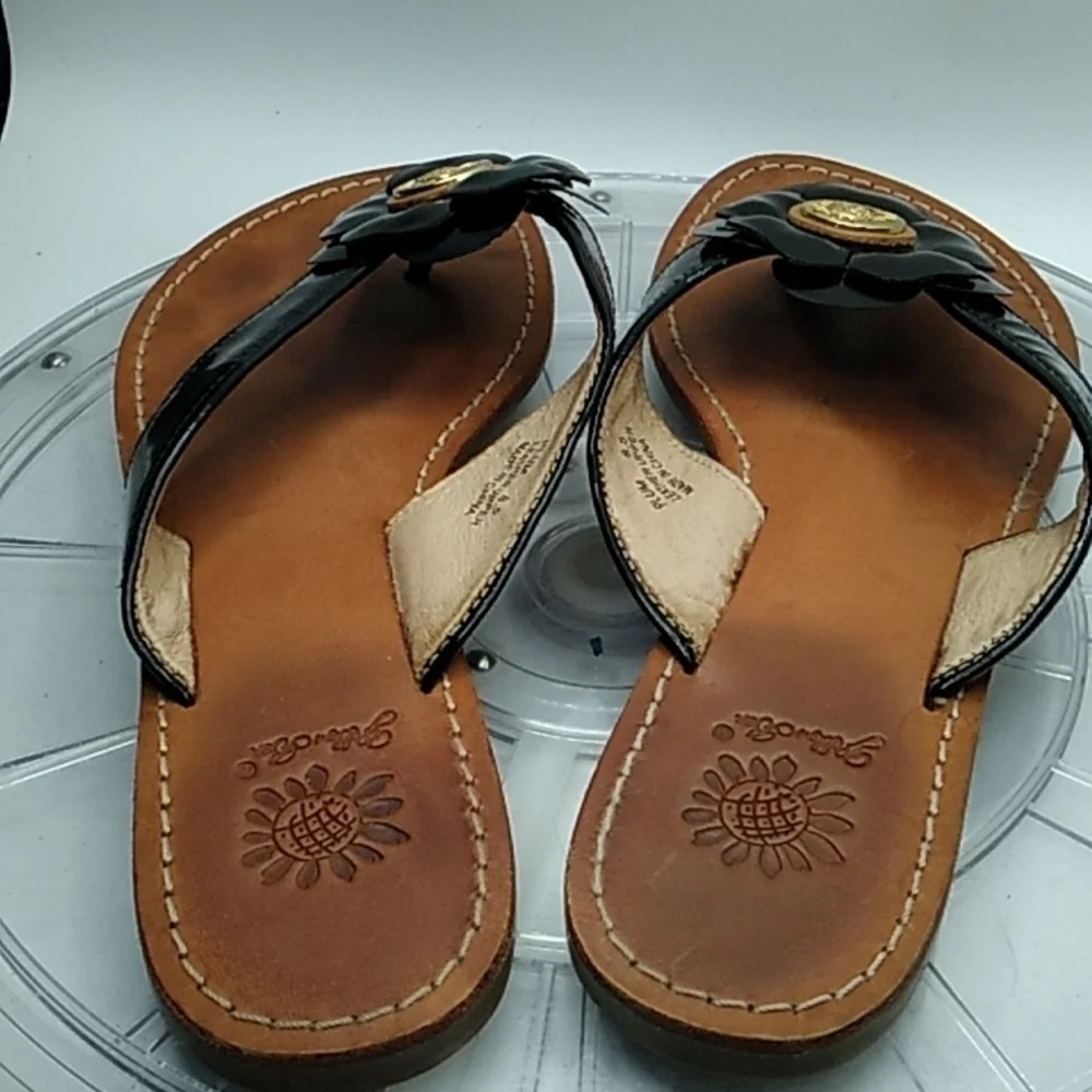 Yellowbox black 👡 sandals 8.5 great - Picture 3 of 6